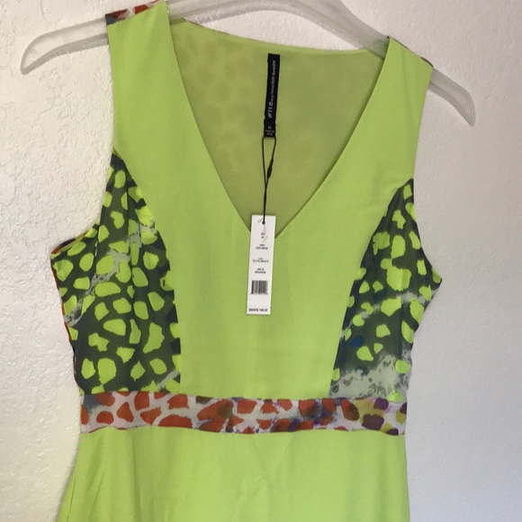 w118  by walter baker  tie dress NWT - Picture 4 of 6